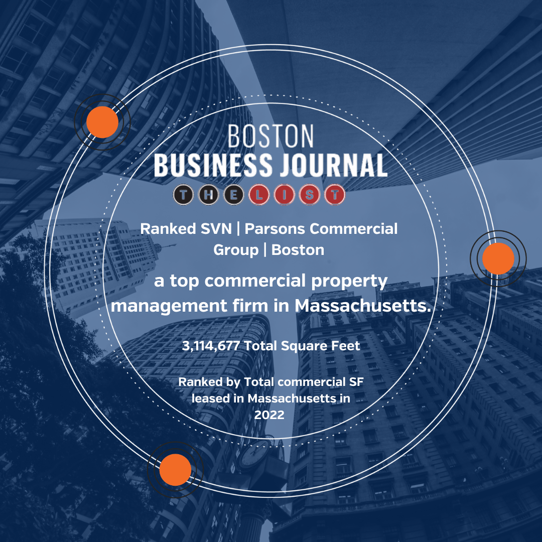 Boston Business Journal Recognizes Svn Pcg As A Top Commercial
